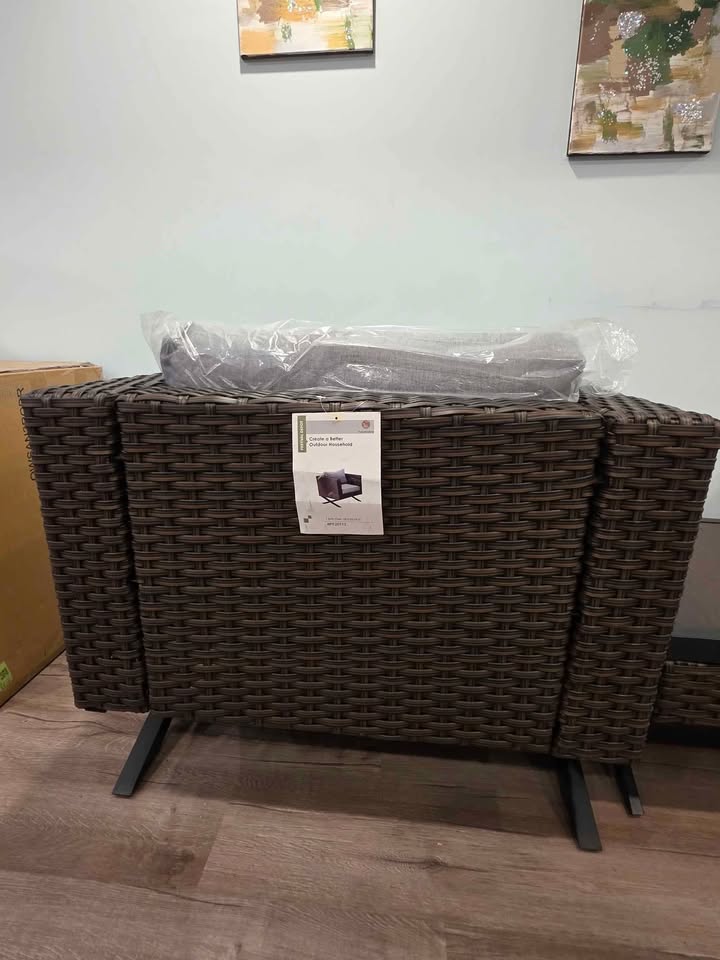 Boydston 4-Piece Outdoor Patio Seating Set – Brand New - photo 4