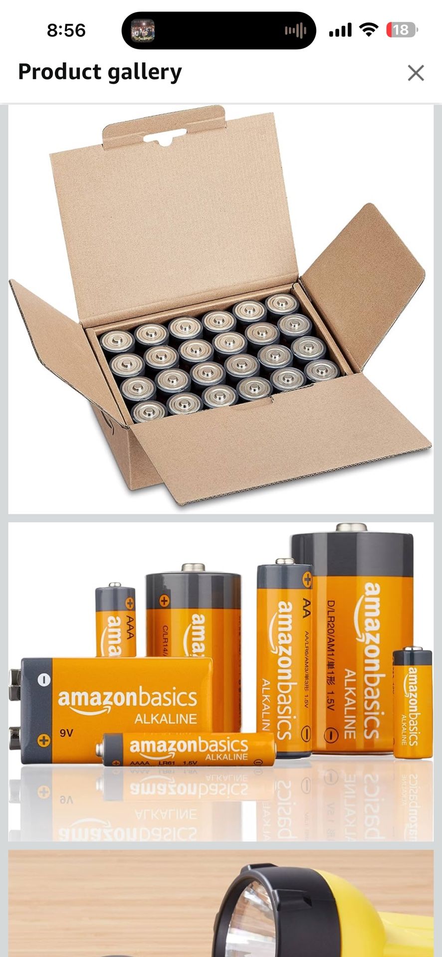 DD Batteries - New Box of 96