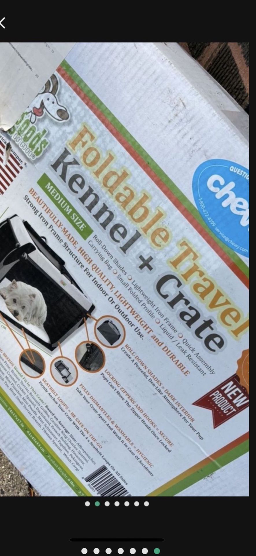Foldable Portable Dog Carrying Crate - photo 5