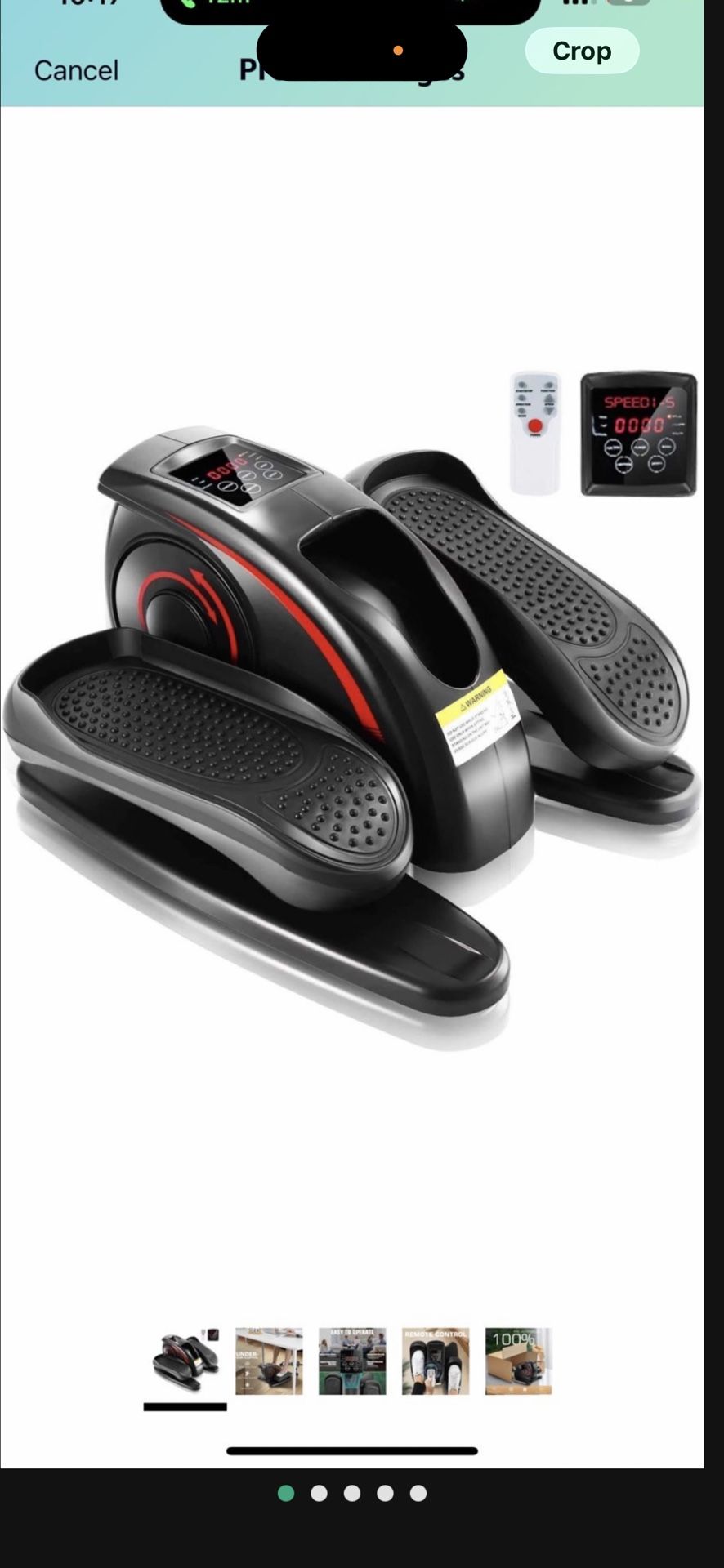 Under Desk Elliptical Machine