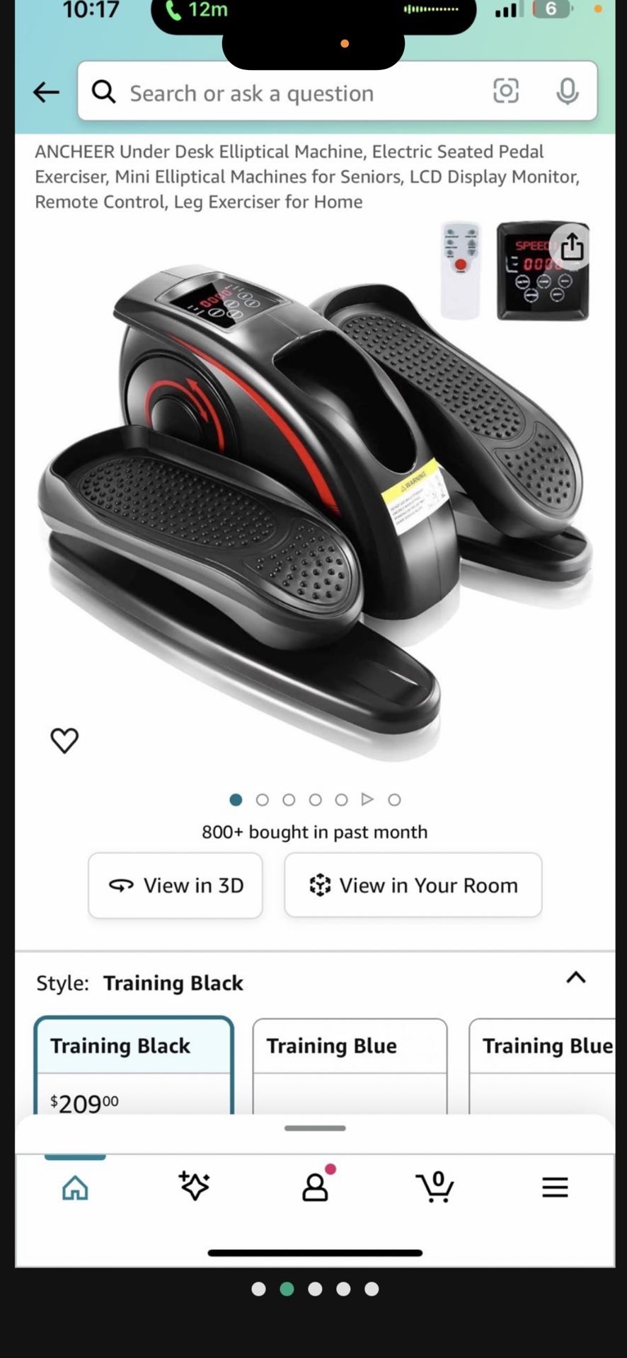 Under Desk Elliptical Machine - photo 2