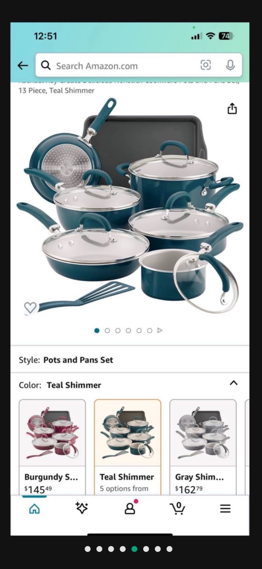 Rachael Ray Cookware Set - photo 5