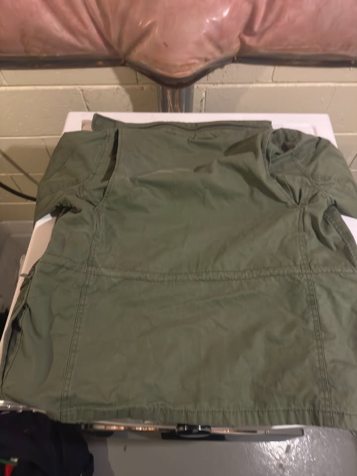 GAP Green Utility Jacket w/ Zip-Out Hoodie - Size XS - photo 2