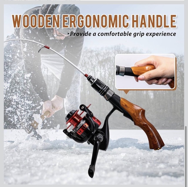 Brand New - Tuxedo Sailor Ice Fishing Rod and Reel Combos - photo 3