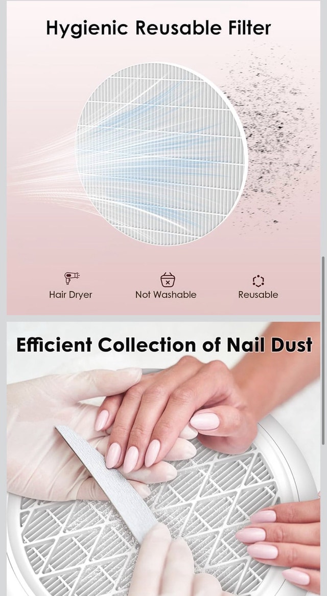 Brand New - 4 Speed Professional Nail Dust Collector - photo 3