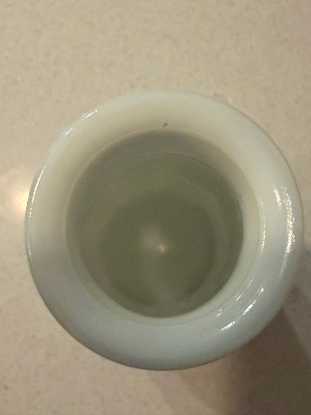 Vintage Milk Glass Vase - photo 4