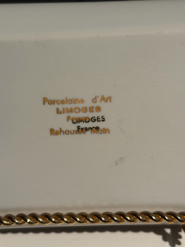 Vintage Limoges Trinket Tray - photo 4