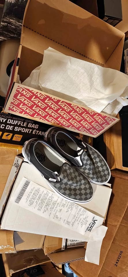 Brand new Vans classic slip-on shoes