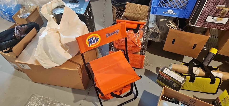Lightweight Foldable Camping Chair with Storage Bag