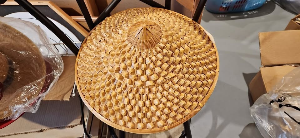 Vintage Asian Conical Hat