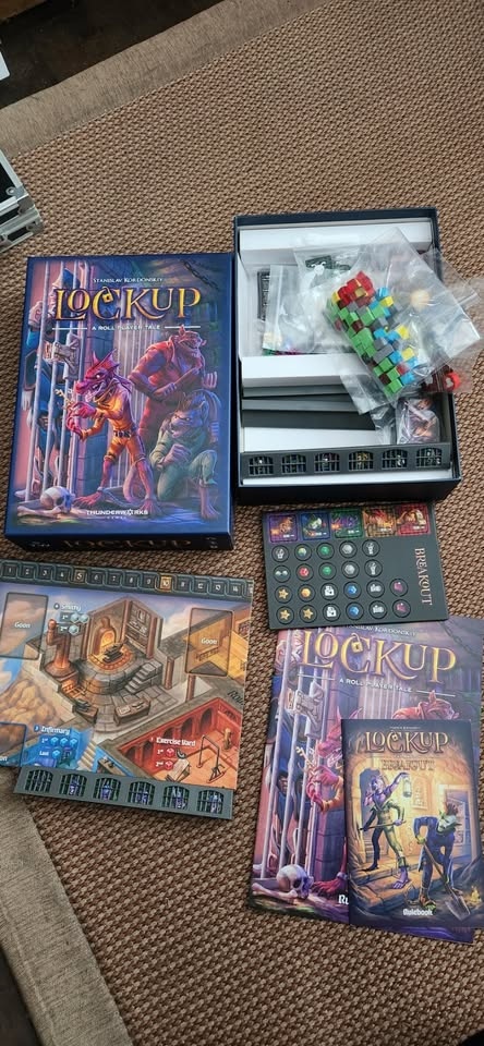 Lockup: A Roll Player Tale + Breakout Expansion Board Game
