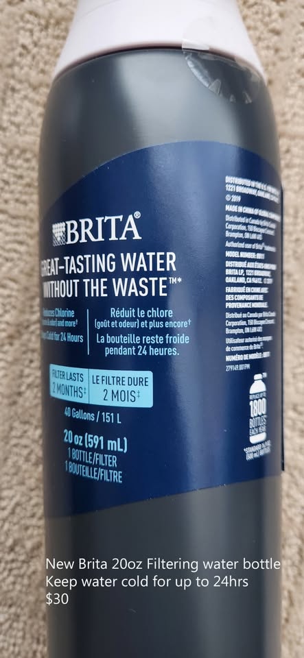 NEW Brita Premium Filtering Water Bottle - photo 2