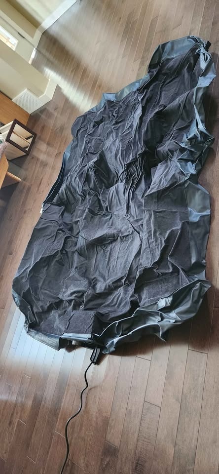 Inflatable Double Air Mattress w/ Built-in Pump - photo 2