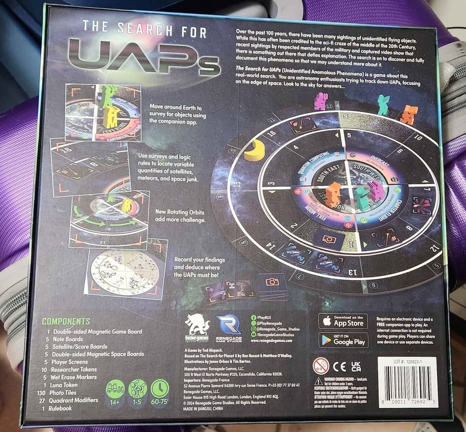 The Search for UAP Board Game - photo 2