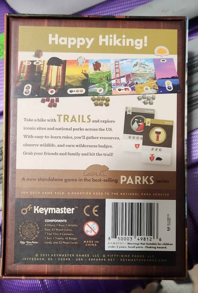 Trails Board Game - photo 2