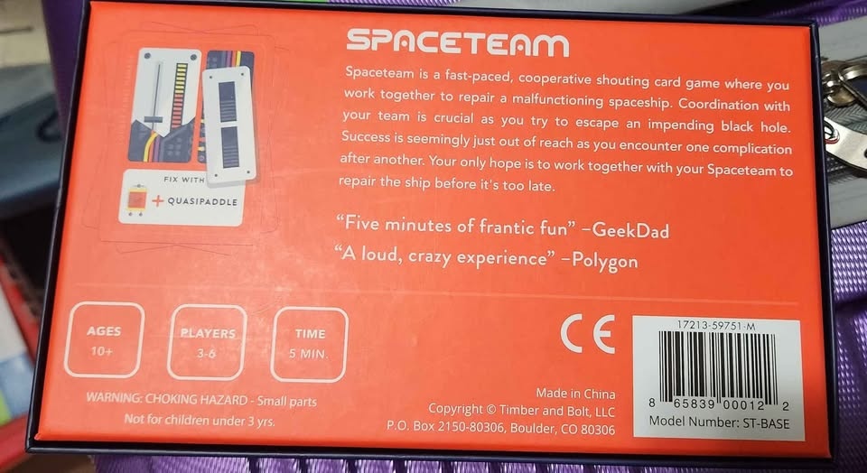 Space Team Board Game + Triangulum Expansion - photo 2