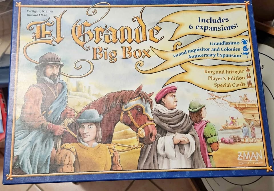 El Grande Big Box - Out of Print Board Game