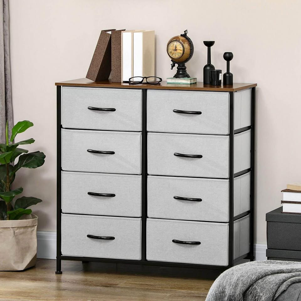 HOMCOM 8-Drawer Dresser