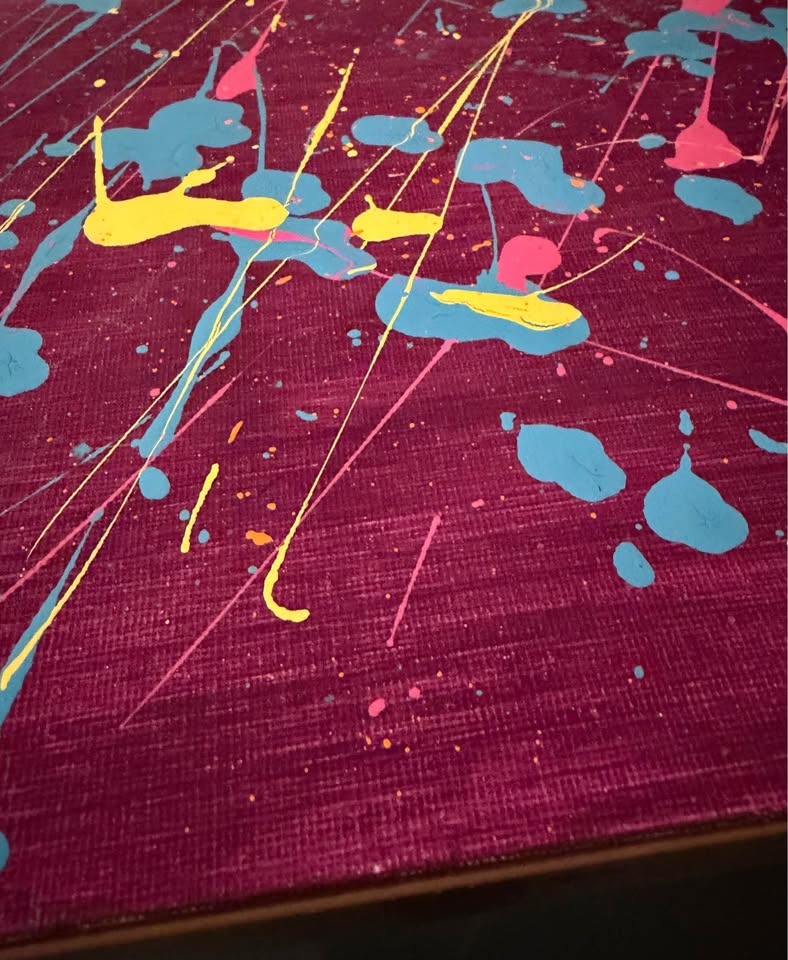 8x10 Abstract Painting - photo 2
