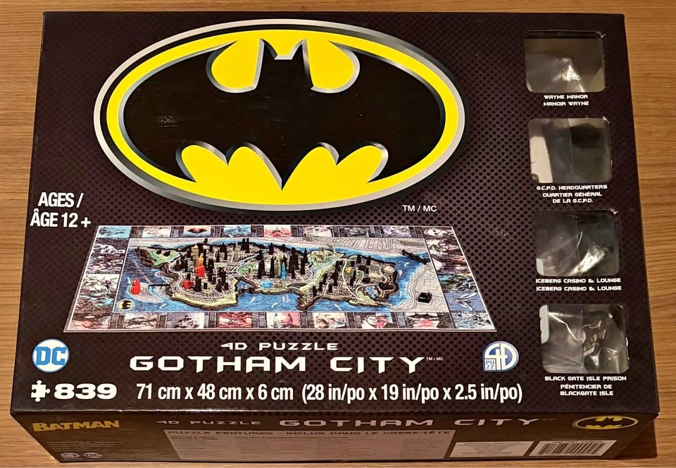 4D Batman Puzzle