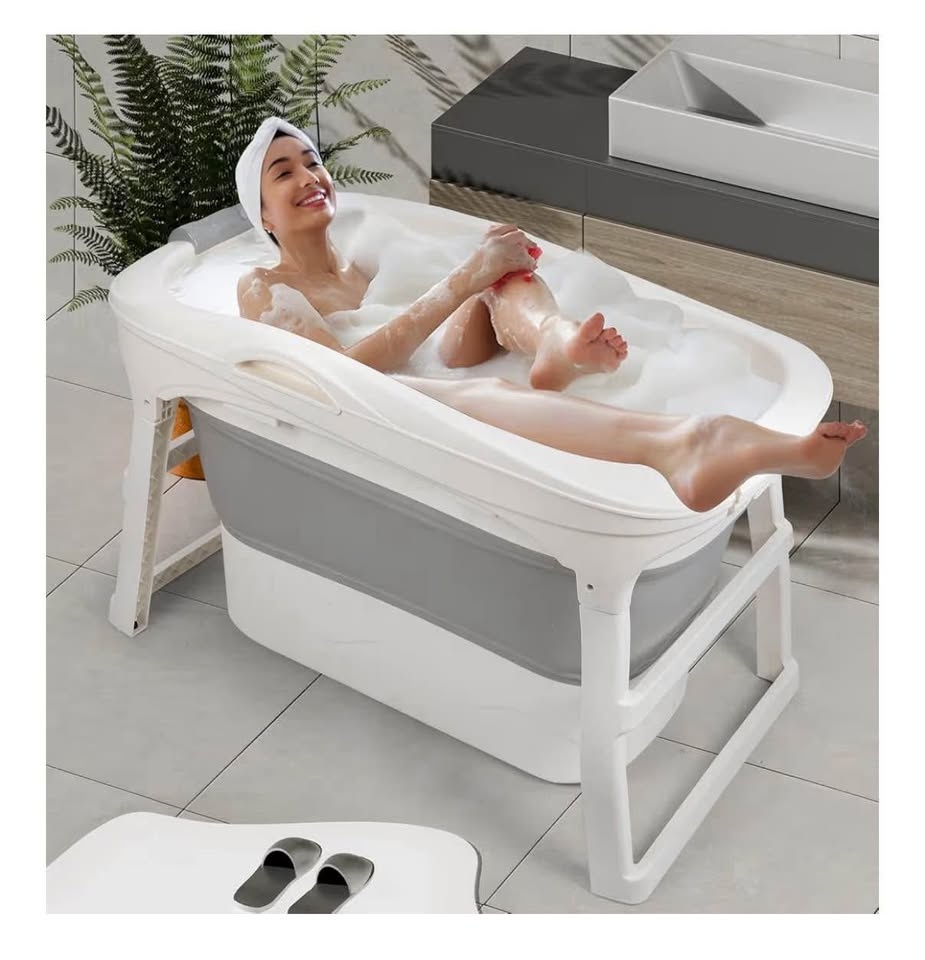 44.5" Portable Folding Bathtub for Adults - photo 2