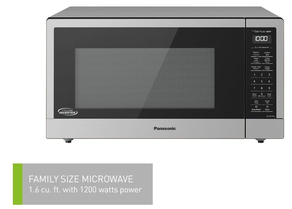 1.6 Cu.ft Genius Cyclonic Inverter 1200 W Microwave Oven - photo 2