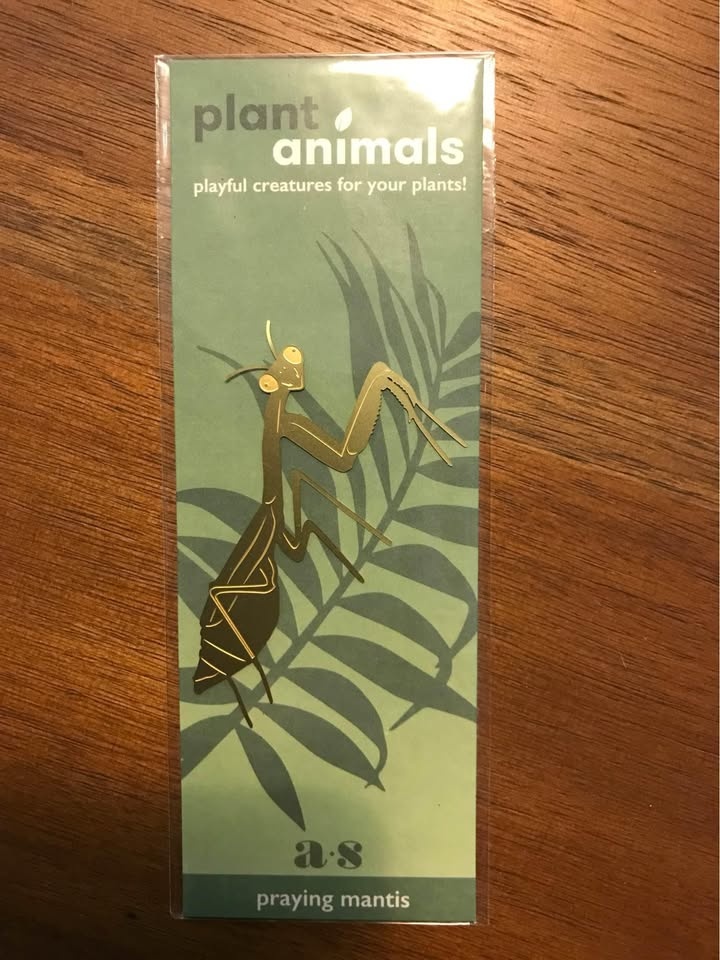 Metal Insect Bookmarks & Mushroom Houseplant Decorations - photo 2