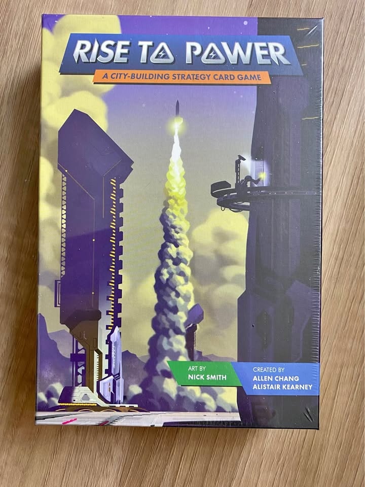 Rise to Power Board Game - New in Shrink