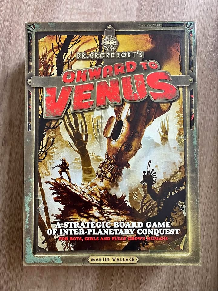 BOARDGAME Onward to Venus