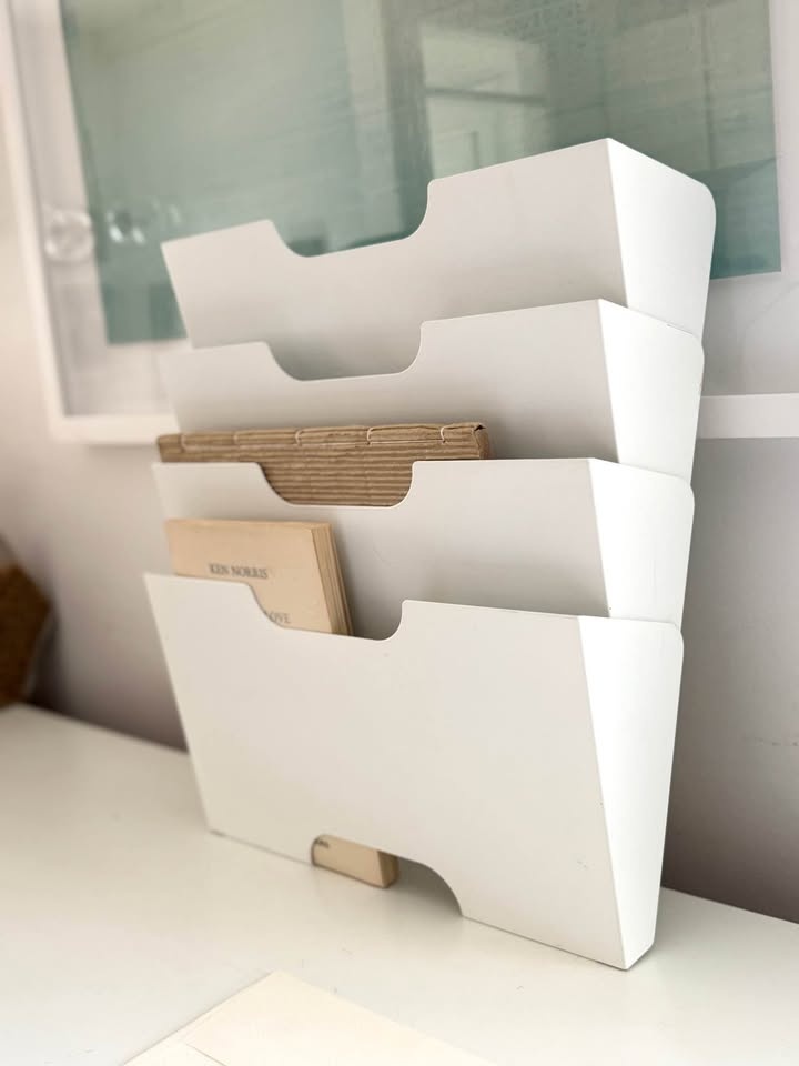 Vintage IKEA KVISSLE Wall Rack - Minimalist Scandi Style Metal O - photo 2