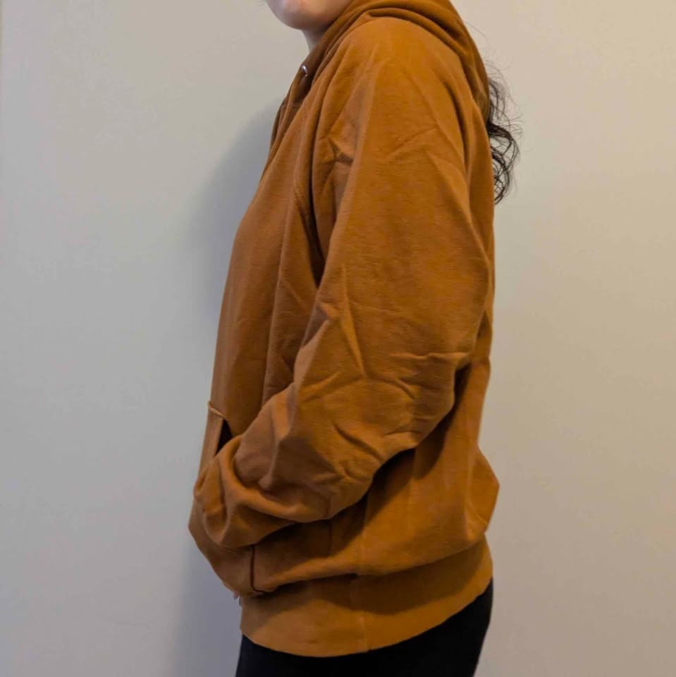 Burnt orange hoodie - photo 2