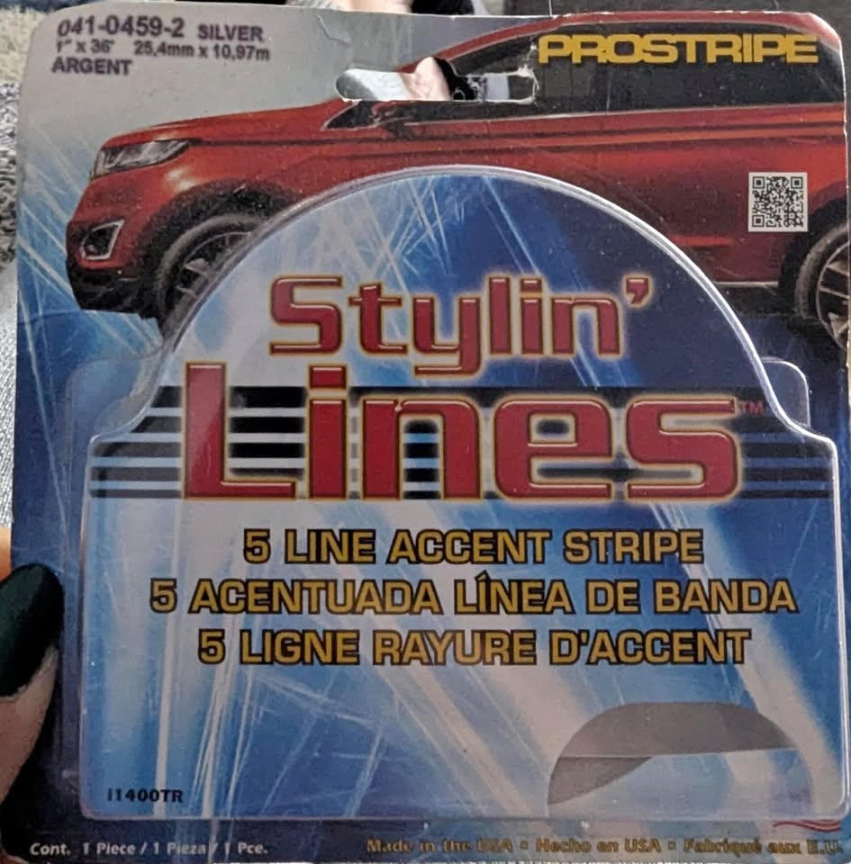 Trimbrite 5 Line Multi Stripe Accents for Cars