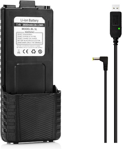 Baofeng BL-5L 3800mAh Extended Battery for UV-5R Radios
