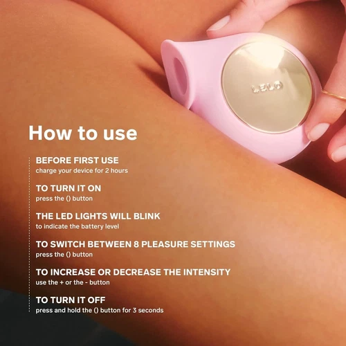 LELO SILA Lilac, Sonic Clitoral Massager - photo 5
