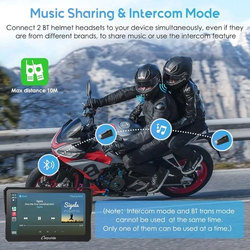 Motorcycle CarPlay & Android Auto GPS Screen 5.5" - photo 4