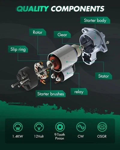 Starter Motor for Toyota 4Runner, T100, Tacoma - photo 5