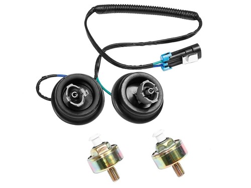 Dual Knock Sensors with Wiring Harness Kit for Chevy/GM