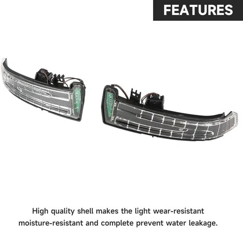 Mercedes Mirror Turn Signal Lights (Set of 2) - photo 4
