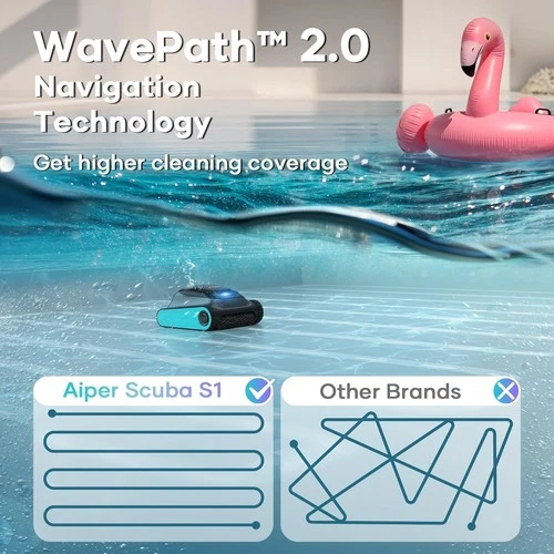 AIPER Scuba S1 Cordless Robotic Pool Cleaner - photo 4