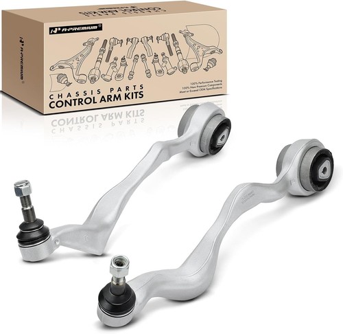 A-Premium Front Lower Control Arms w/ Ball Joint Bushing for BMW