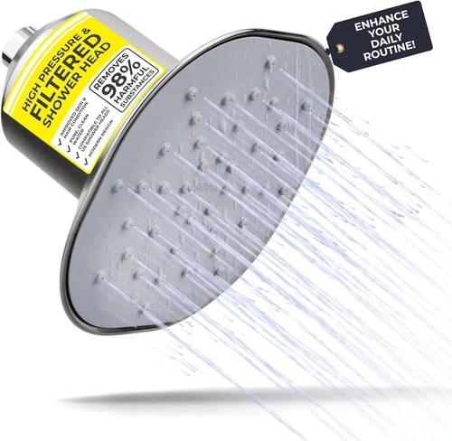 Afina High Pressure Filtered Shower Head - Advanced Filtration