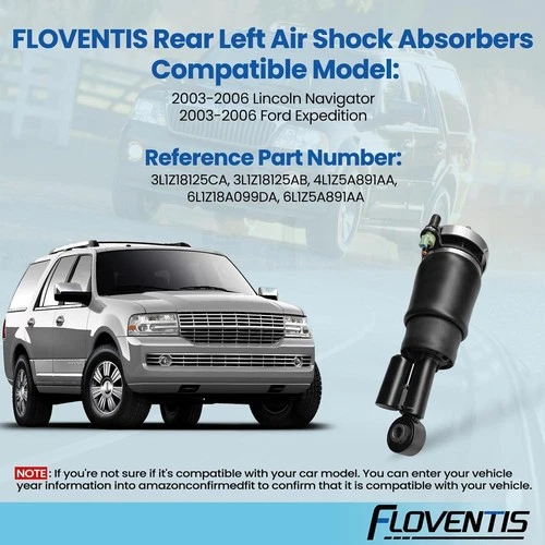 Air Suspension Shocks for 2003-2006 Lincoln Navigator & Ford Exp - photo 4