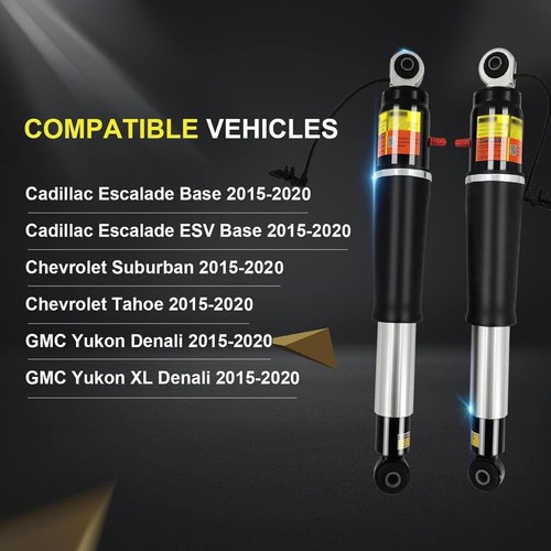 Rear Air Shock Absorber Pack of 2 for Chevy Tahoe/Suburban - photo 2