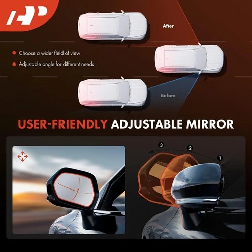 Honda Accord 08-12 A-Premium Door Mirror Pair - photo 5