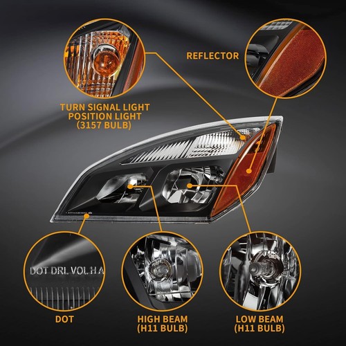 Easyinst Freightliner Headlights for Cascadia 2018-2024 - photo 4