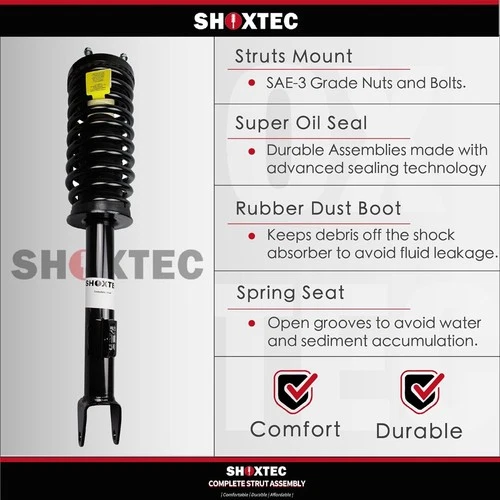 Shoxtec Front Struts for 2005-2007 Honda Odyssey - photo 4
