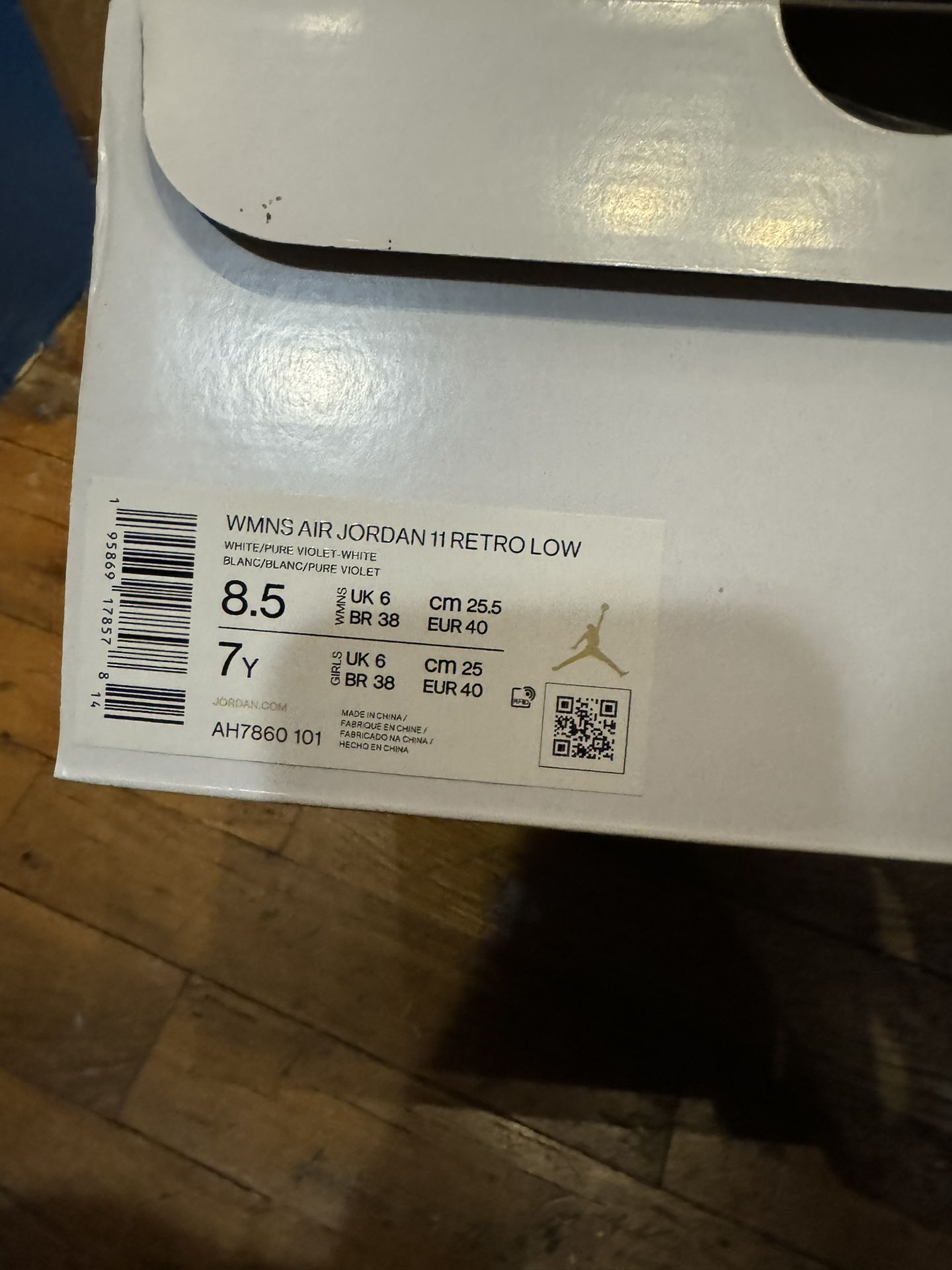 NEW Jordan Women's Retro 11 Low "Pure Violet" - photo 4