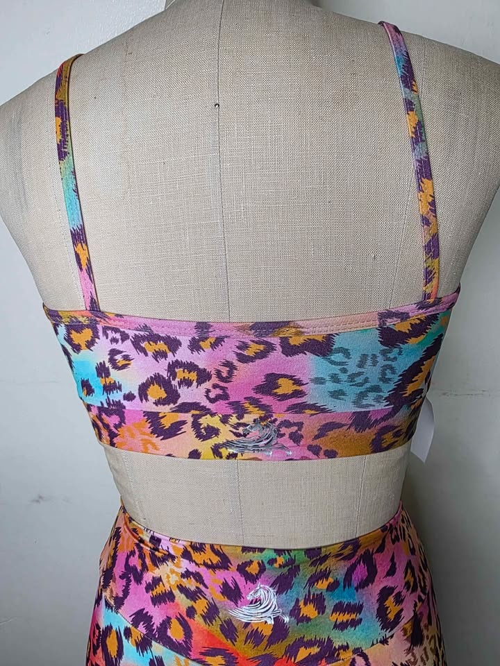 Tigresa Animal Print Sportswear Set - Multicolor & Yellow - photo 3