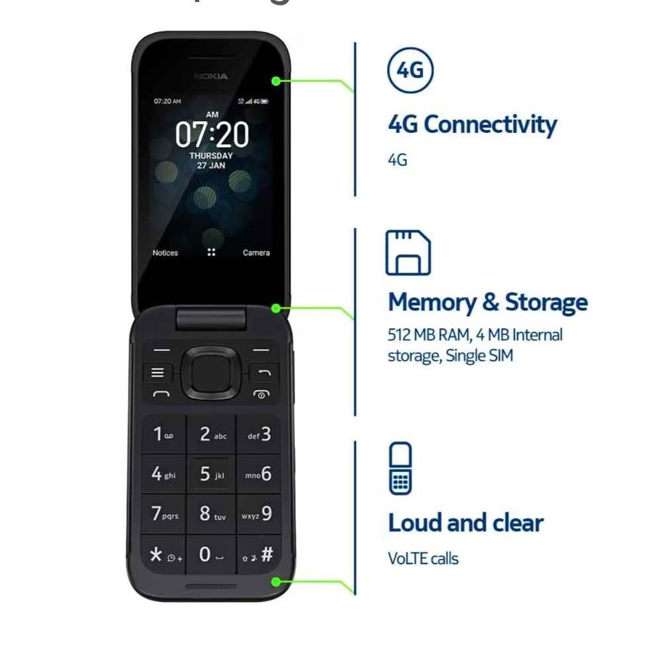 Nokia 2780 Flip | Unlocked - photo 5