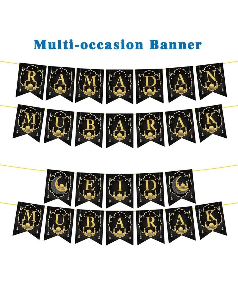 Eid Ramadan Banner with Lights - photo 5